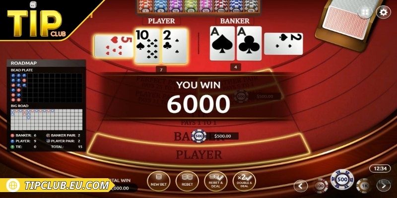 Không cược vào cửa tỷ lệ thưởng quá cao khi chơi Baccarat