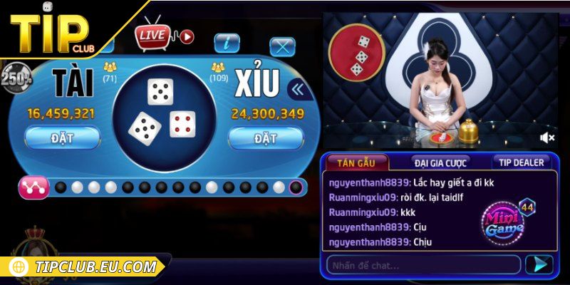 Khái quát cược tài xỉu ăn tiền Tipclub