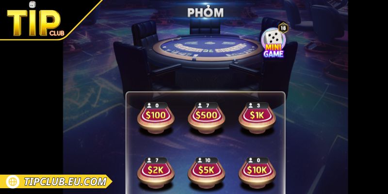 Giới thiệu sơ lược về game Phỏm Tipclub