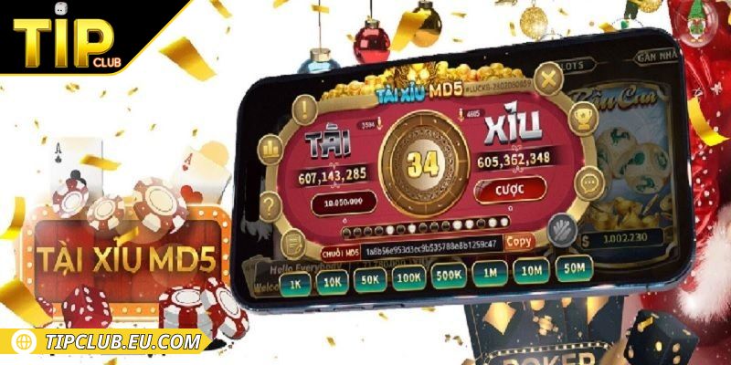 Giới thiệu chi tiết tài xỉu md5 Tipclub