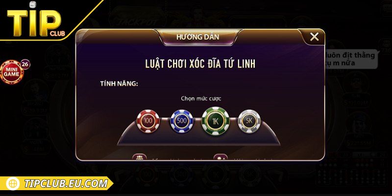 Cách đặt cược cũng như chọn linh vật